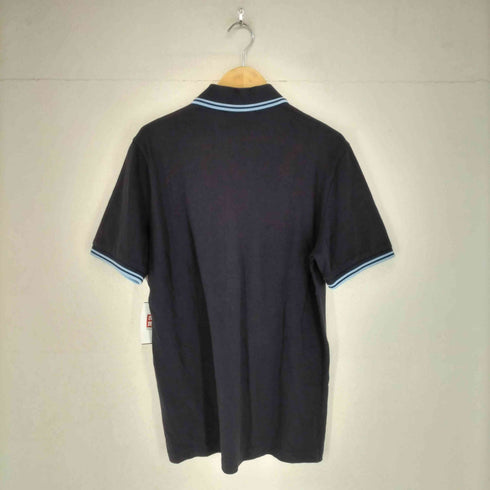 フレッドペリー FRED PERRY イングランド製 ワンポイント刺繍鹿の子ポロシャツ メンズ  42